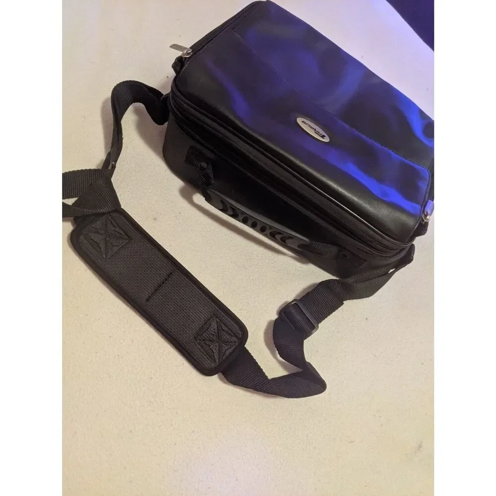 Targus Black Laptop Messenger Bag Briefcase Tech Organizer Shoulder Strap